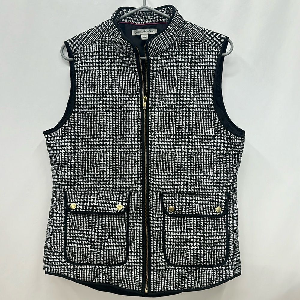 Catherine Malandrino sleeveless jacket sz M